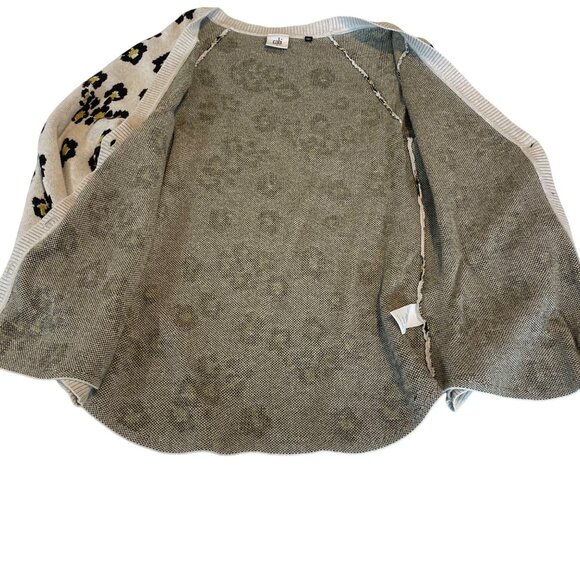 Cabi Womens Leopard Print Button-Down Cardigan Sweater S - Picture 7 of 12